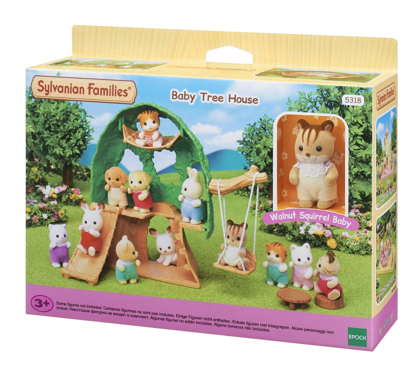 Sylvanian przedszkolny domek na drzewie