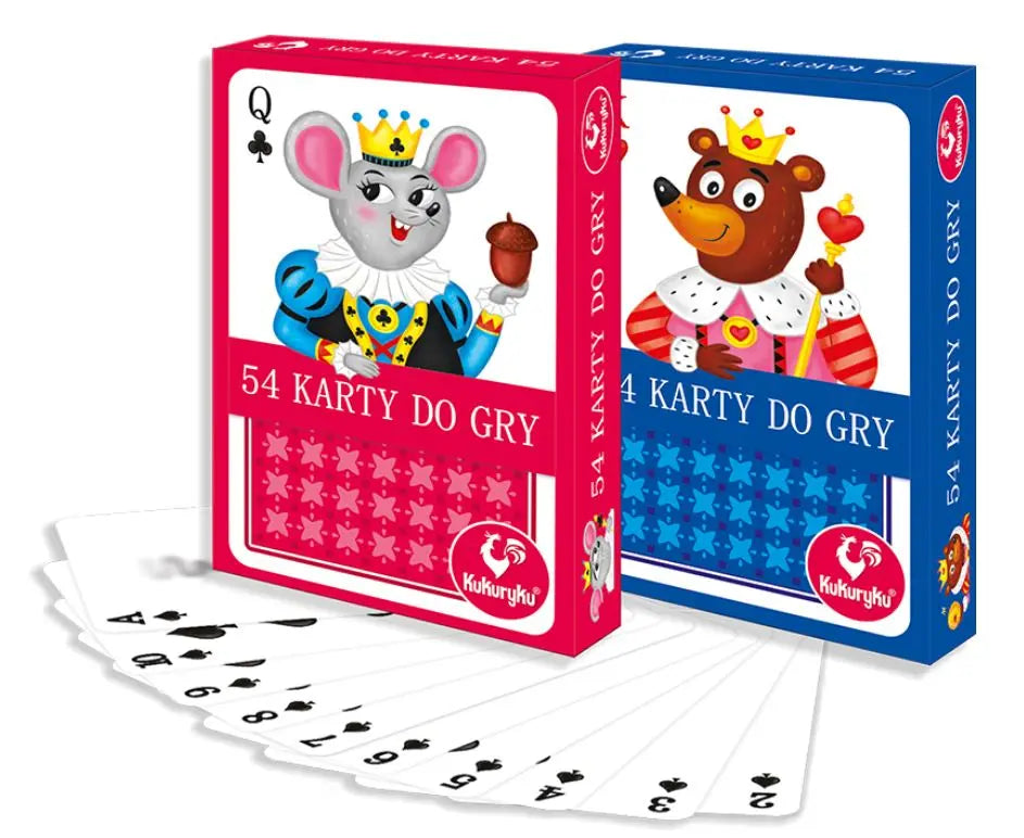 Karty do gry 54 junior