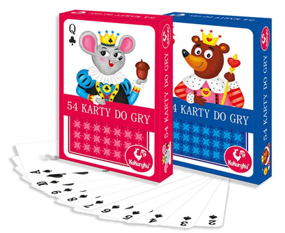 Karty do gry 54 junior