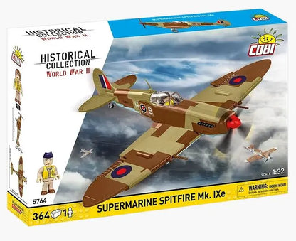 Klocki Historical Collection Samolot Supermarine Spitfire MK.IXE