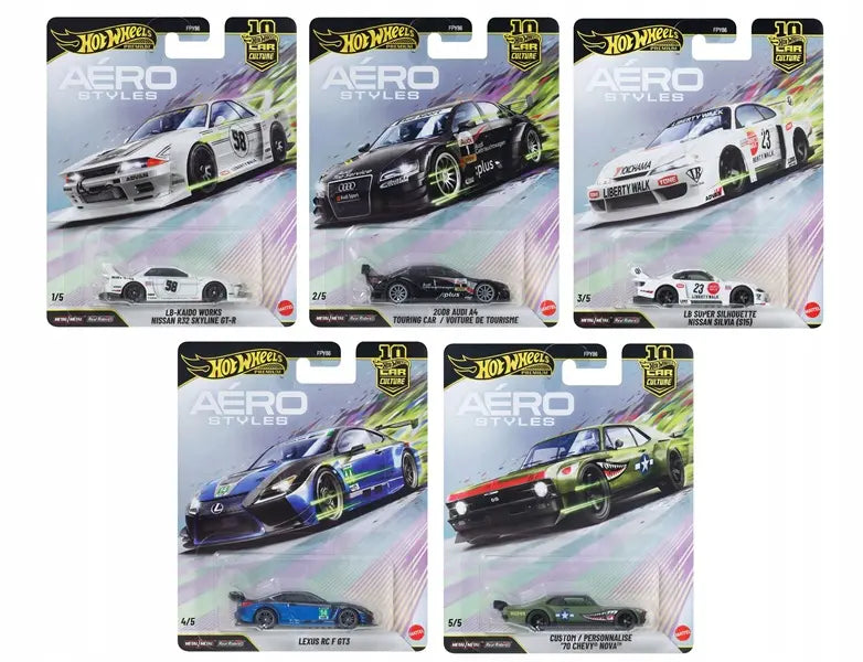 Hot Wheels Premium cars kultowe auta seria 976U - mix
