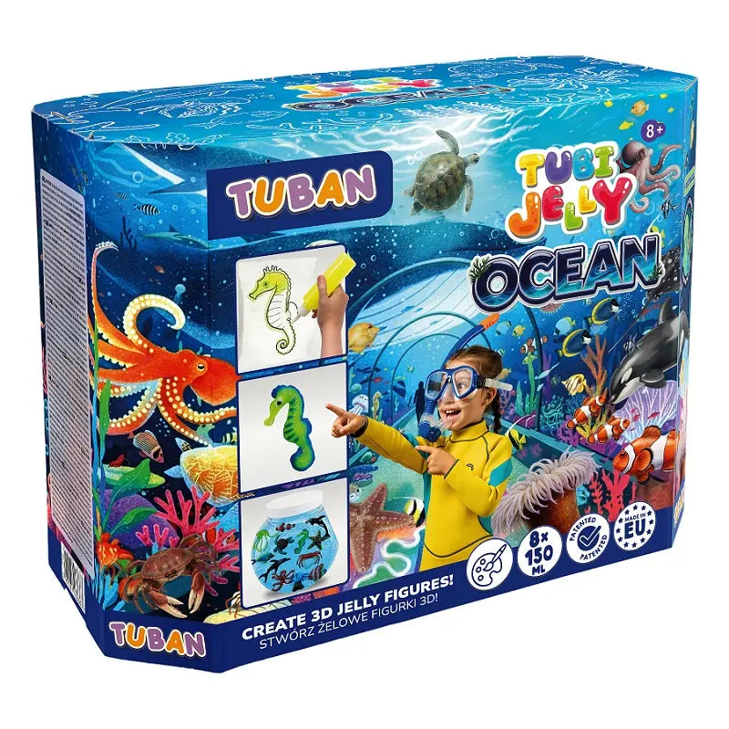 TUBAN zest.Tubi Jelly Ocean 8kol duże akw.TU3866