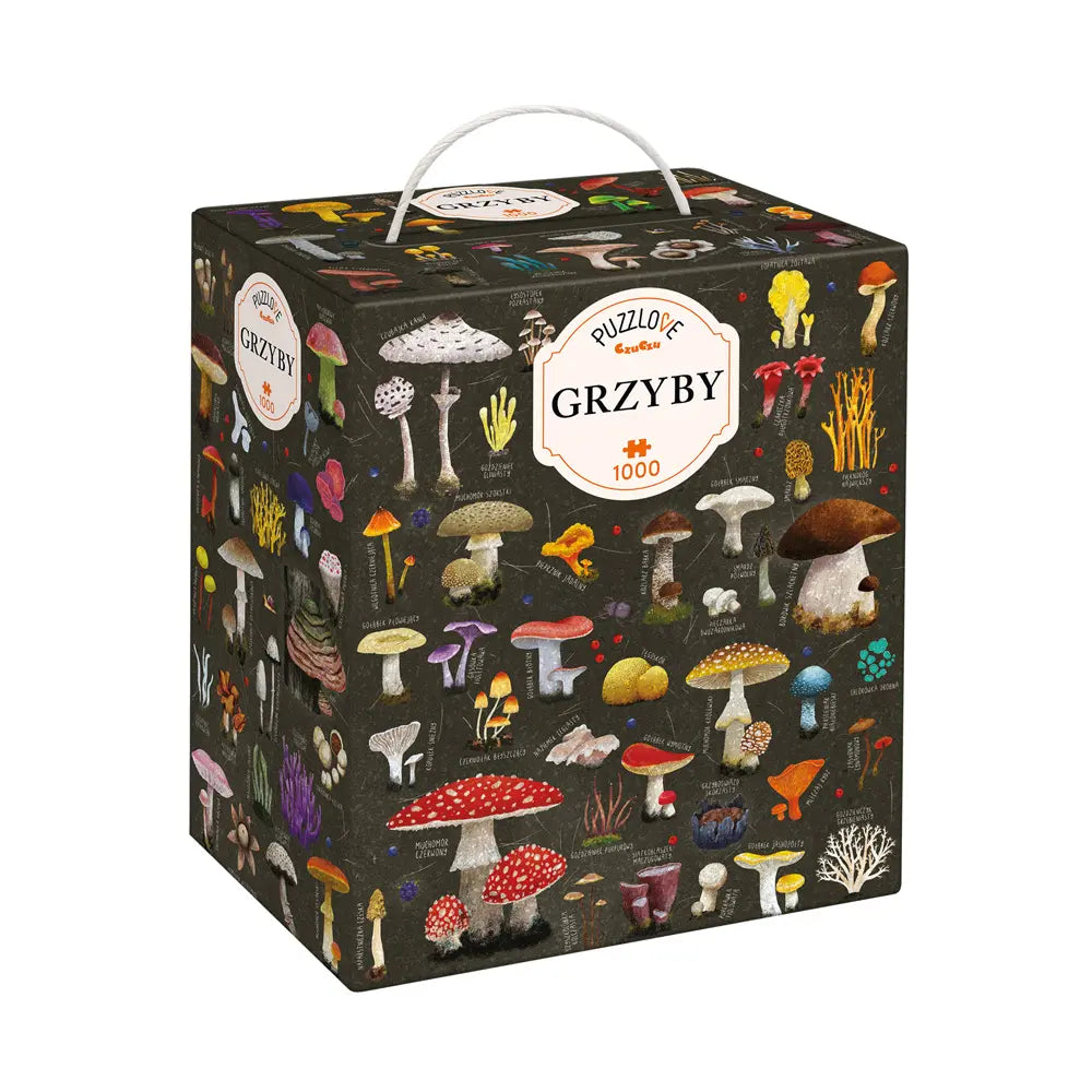 Puzzlove grzyby 1000 elementów puzzle rodzinne