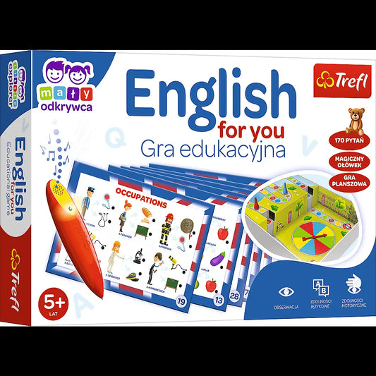 Mały odkrywca gra english for you magiczny ołówek