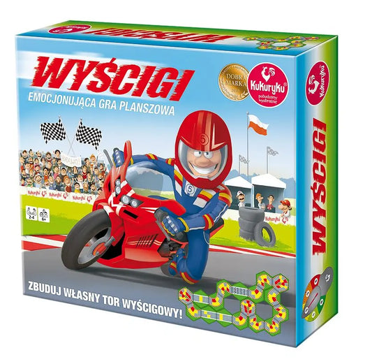 Wyścigi gra planszowa