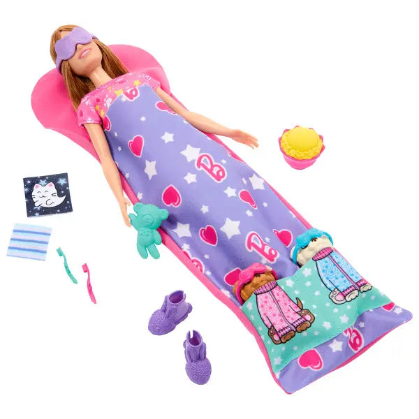 Barbie Piżama party z pieskami