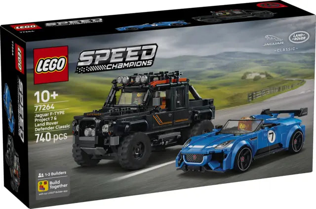 LEGO SPEED JaguarProject7 i LandRoverD..77264