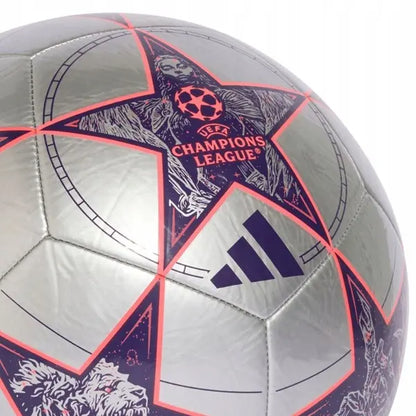 Piłka nożna Adidas Champions League srebrna