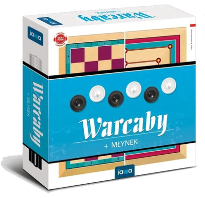 2 gry Warcaby/Młynek