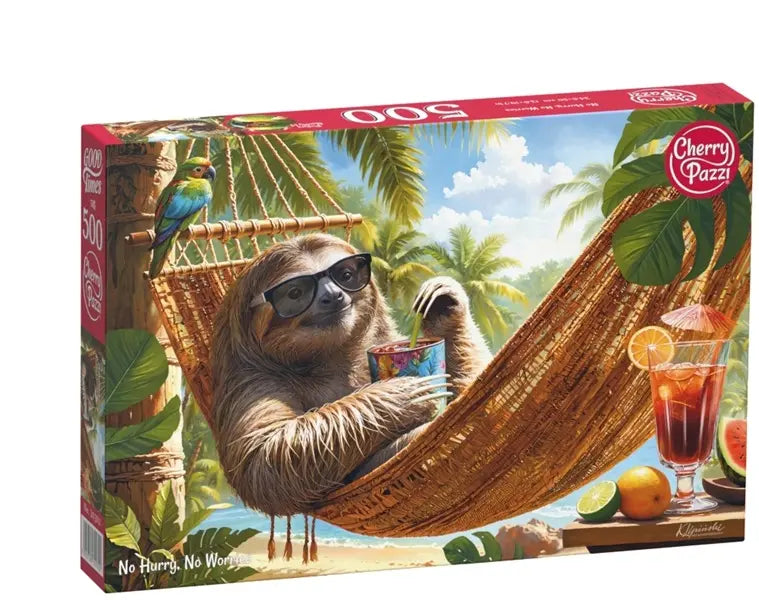 Puzzle 500 el. Cherry Pazzi - No Hurry No Worries