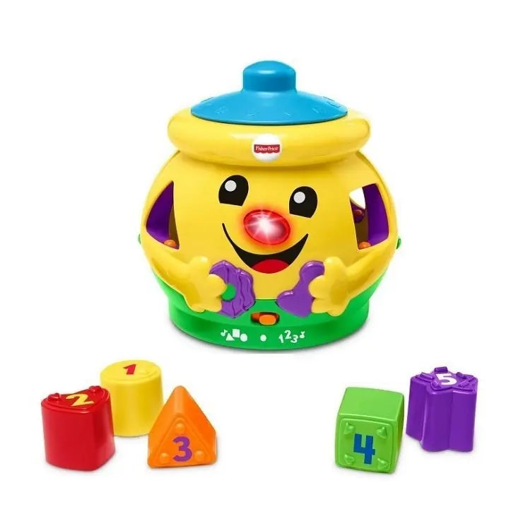 Fisher-price garnuszek na klocuszek