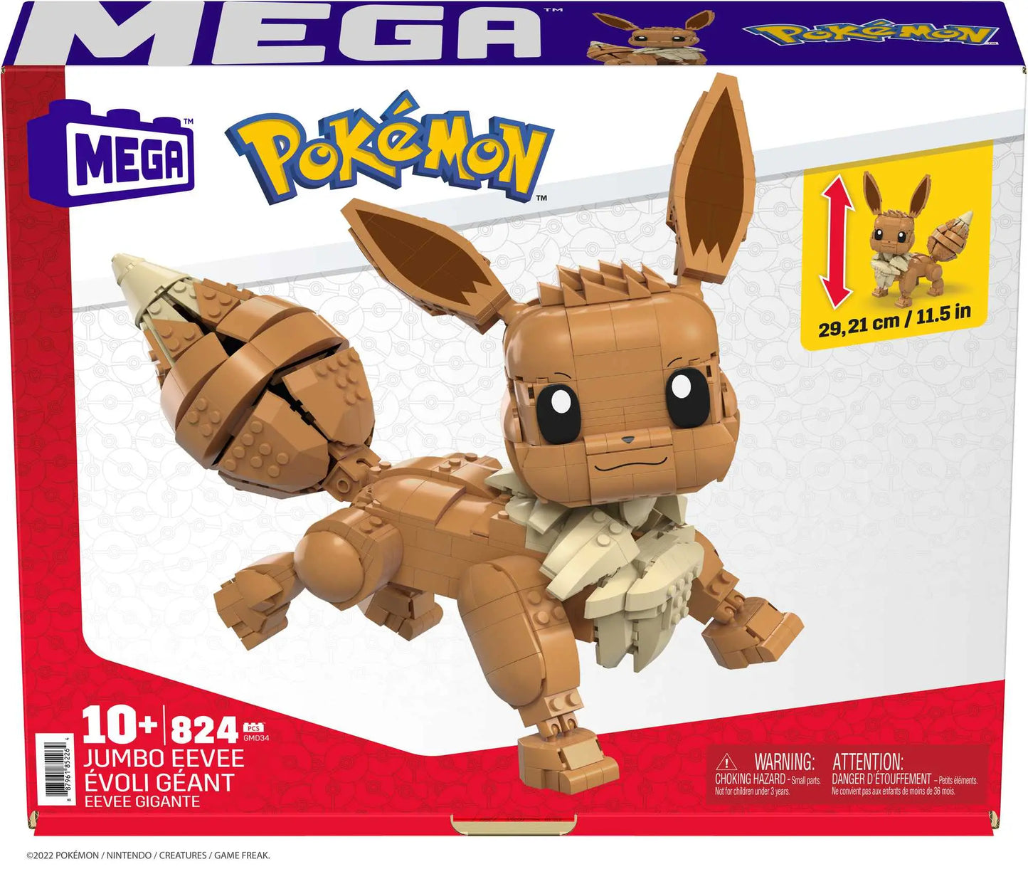 Mega Construx Pokemon Eevee do zbudowania