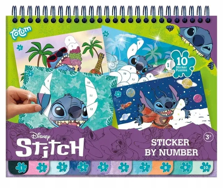Stitch Wyklejanie po numerach - 10 kart