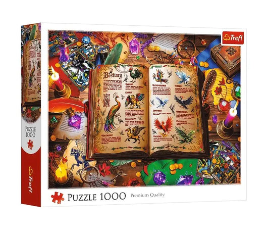 PUZZLE 1000 Atlas fantastycznych ptaków 10980