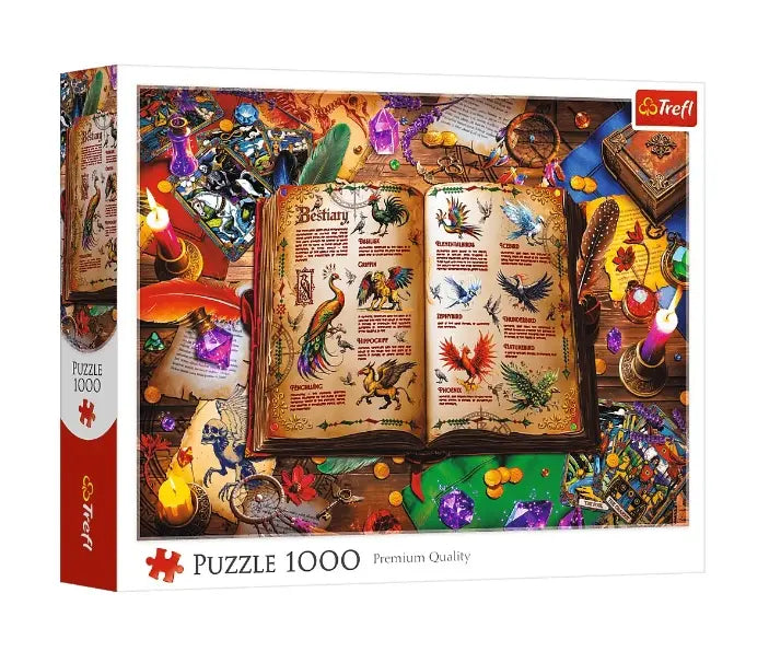 PUZZLE 1000 Atlas fantastycznych ptaków 10980