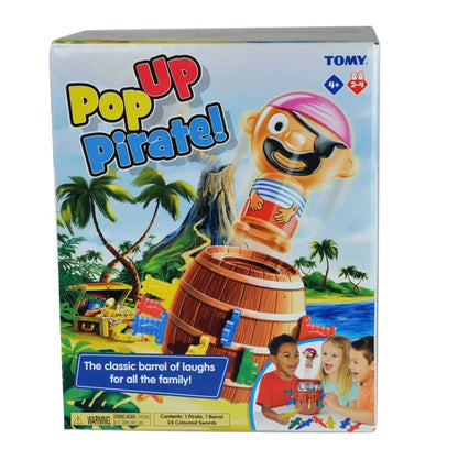Tomy games gra beczka z wyskakującym piratem