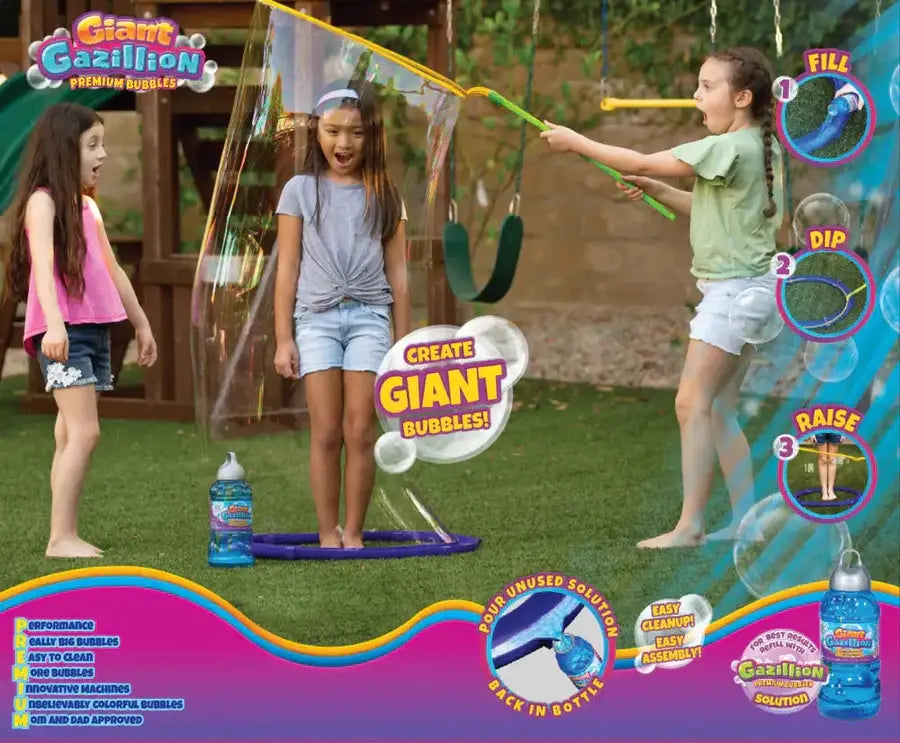 Gazillion, Kid In A Bubble, Zestaw do Robienia Gigantycznych Baniek