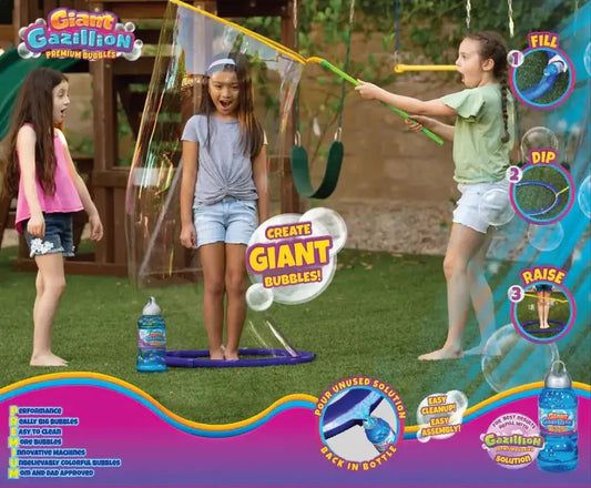 Gazillion, Kid In A Bubble, Zestaw do Robienia Gigantycznych Baniek