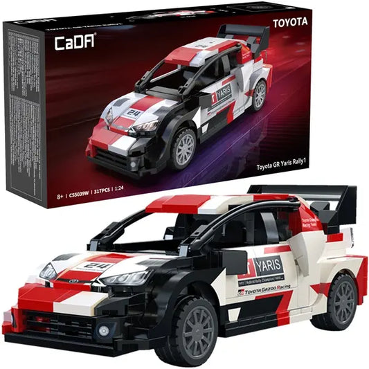 Klocki - Samochód wyścigowy Toyota GR Yaris Rally1, 317 elementów