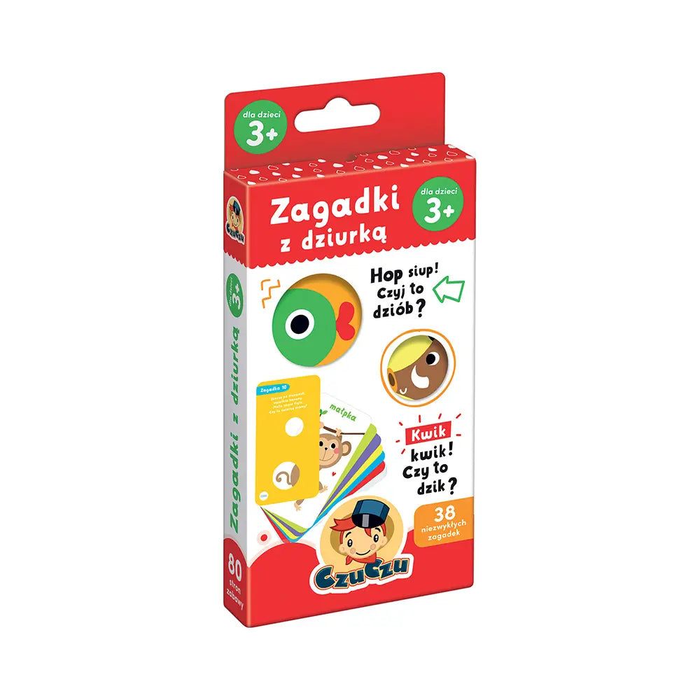 CzuCzu Zagadki z dziurką 3+ 73203