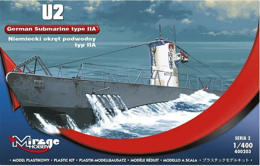 Zestaw do sklejania u-boot u-2 ii a