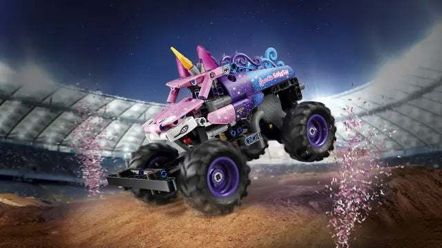 Lego Technic - Monster Jam Sparkle Smash z napędem typu pull-back