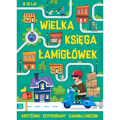 Wielka księga łamigłówek Krzyżówkiszyfrog. 38061