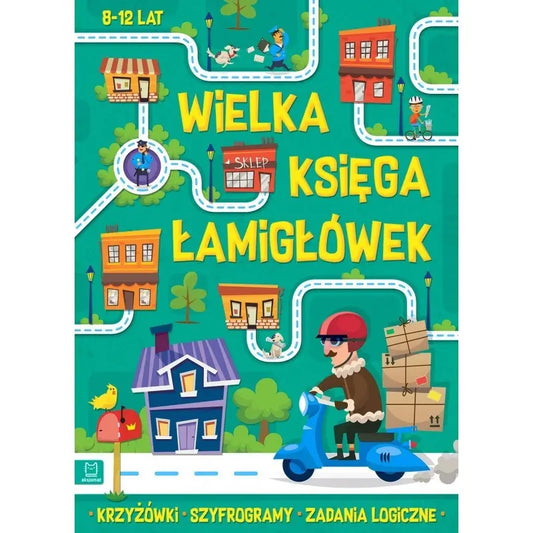 Wielka księga łamigłówek Krzyżówkiszyfrog. 38061