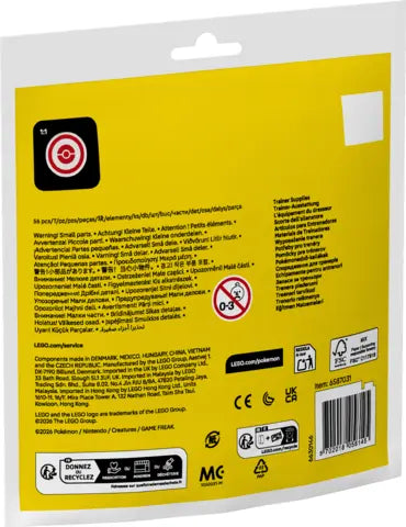 LEGO POKEMON Wyposażenie Trenera 30730