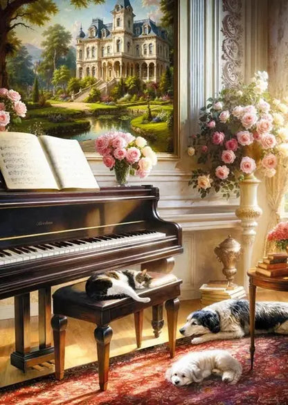 Puzzle 1000 Cherrypazzi Piano room