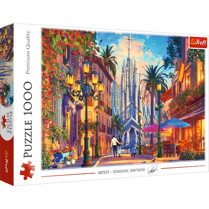 Puzzle 1000 elementów barcelona hiszpania