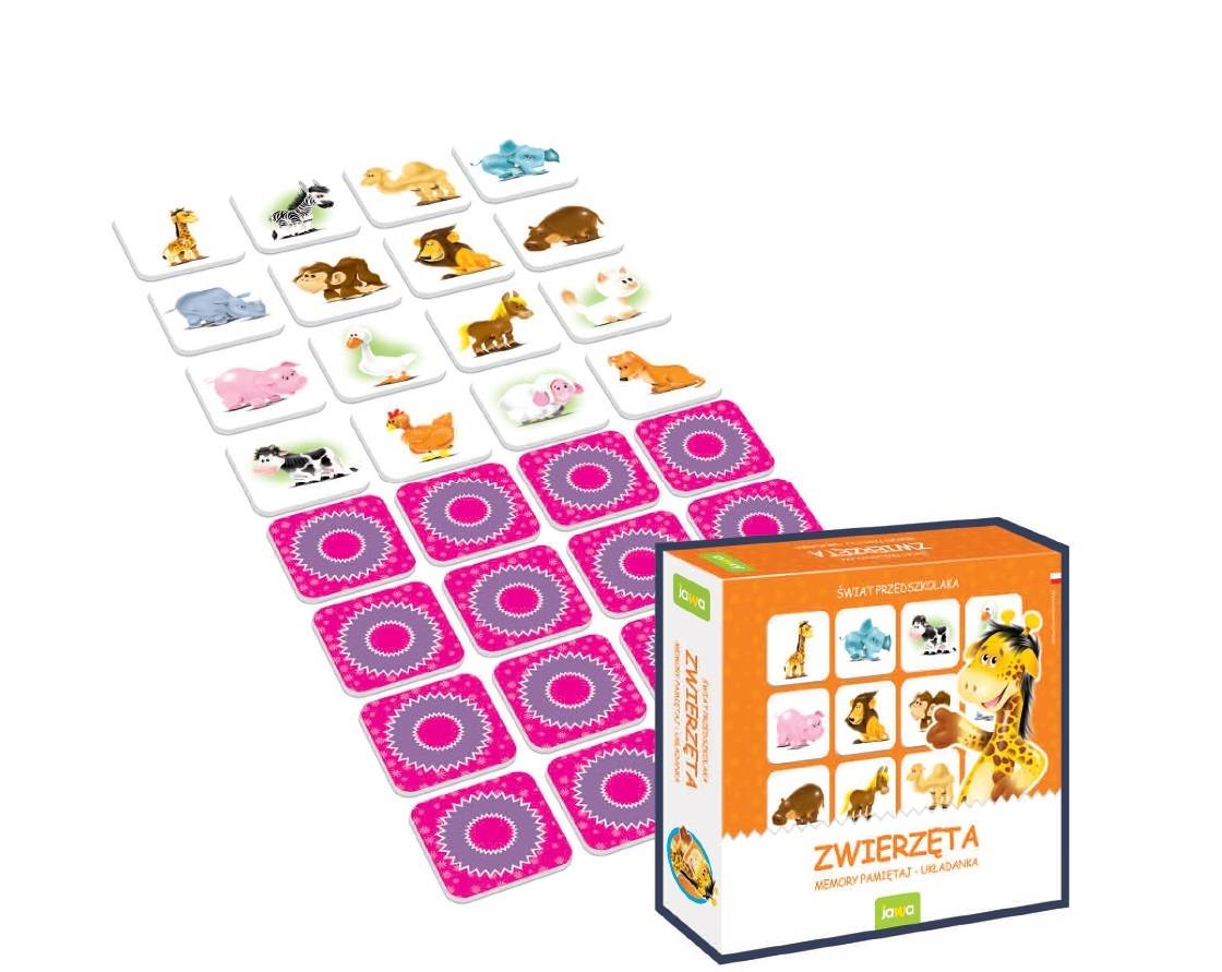 Memory Game Animals mini 00932 | Yupi.pl