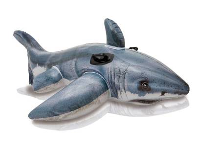 INTEX Swimming toy White Shark 173X107 57525NP