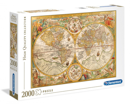 Puzzle 2000 HQ Ancient Map 32557