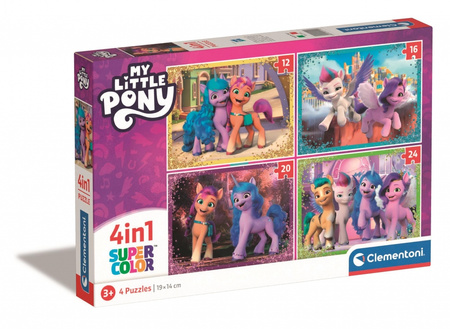 Puzzle 4w1 Super Kolor My Little Pony  21519