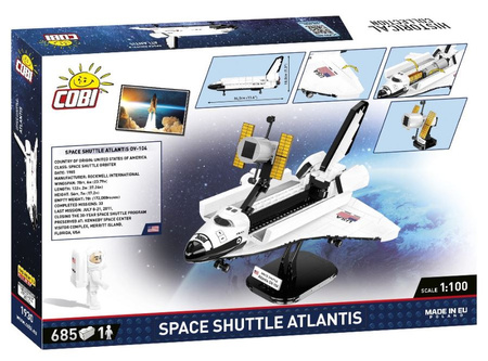 Historical Collection Space Shuttle Atlantis 685 elementów 1930 1930
