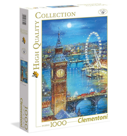 Puzzle 1000 elementów Kolekcja świąteczna Londyn 39319