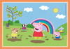 Puzzle 4w1 Super Kolor Świnka Peppa  21516