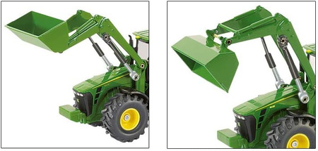 Traktor John Deere z przednią ładowarką  1982