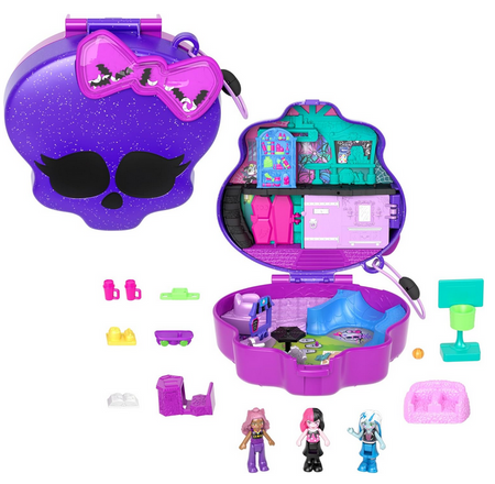 Zestaw kompaktowy Polly Pocket Monster High HVV58