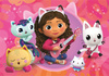 Puzzle 4w1 Super Kolor Domek Gabby  21524