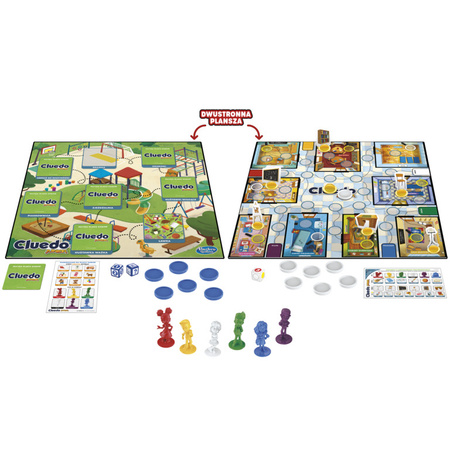 HASBRO PL Gra CLUEDO Junior F6419