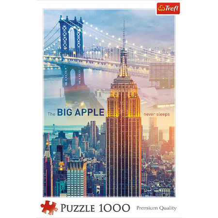 Puzzle 1000 elementów Nowy Jork o Świcie - 10393