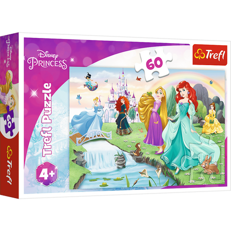 PUZZLE 60 Poznaj Księżniczki 17361 17361