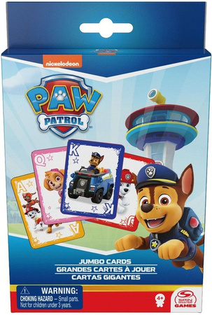Psi Patrol Karty Jumbo 6066830