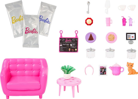 Barbie lalka zestaw Relaks w kafejce  HKT94