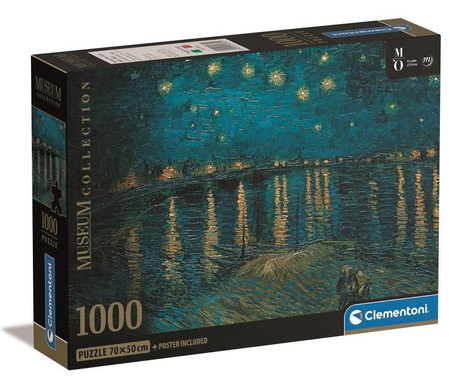 Clementoni puzzle 1000 elementów Compact Museum - Orsay Van Gogh 39789