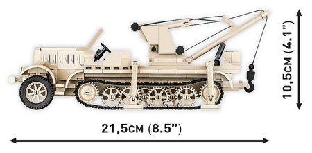 Cobi Historical Collection WWII pojazd SD.KFZ.9/1 Famo 498 elementów 00503