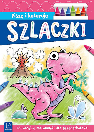 Piszę i koloruję. Szlaczki. Edukacyjne malowanki dla przedszkolaka 3749