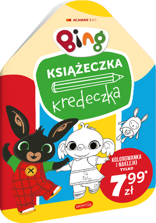 Książeczka kredeczka Bing 80662